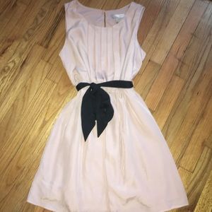 Forever 21 Contemporary Blush Dress w/ Tie Belt